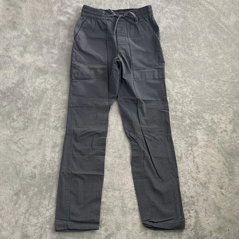 Lululemon Pants Men Small Graphite Bowline Utilitech Straight Leg Jogger Travel - Picture 2 of 12